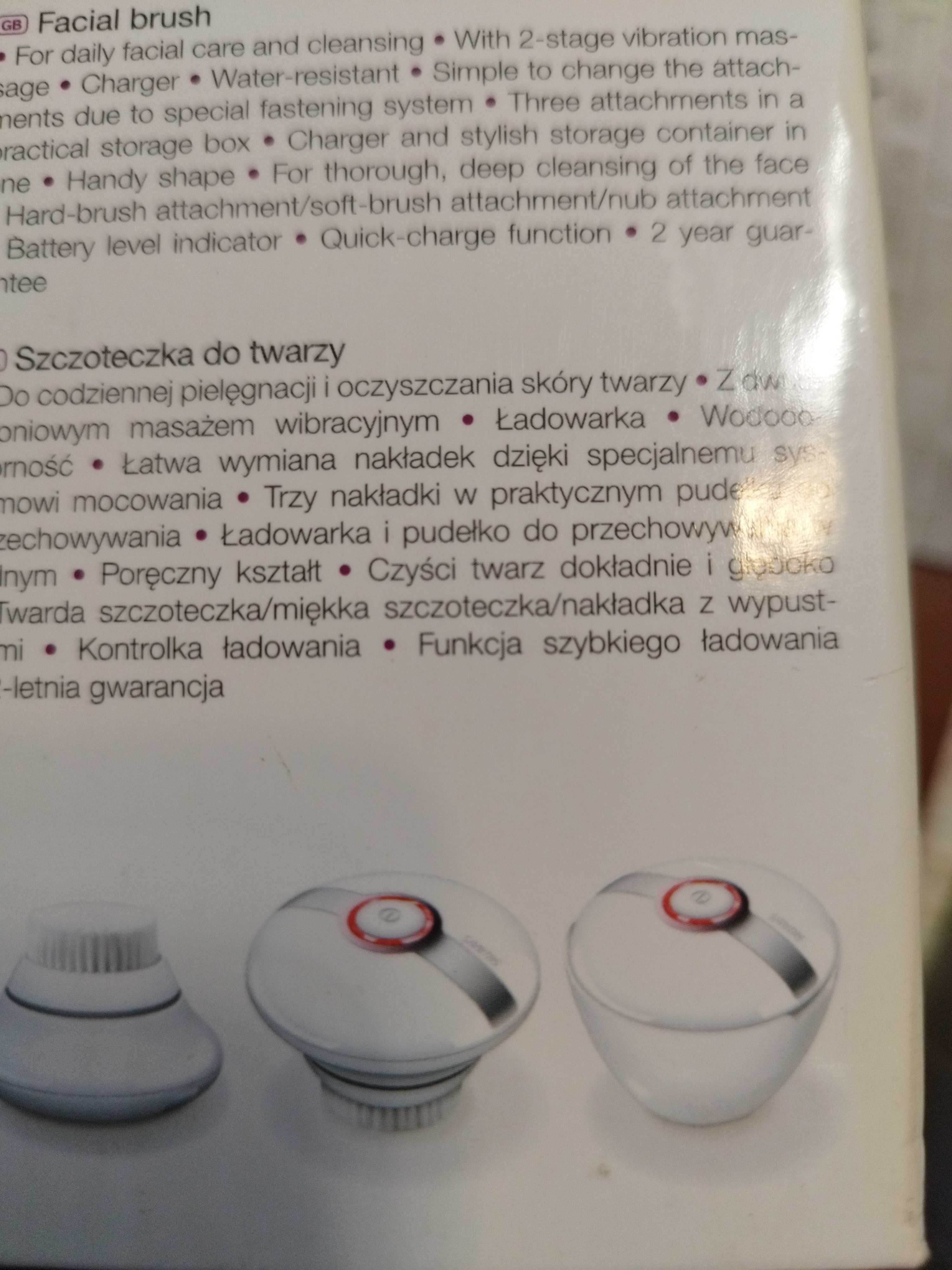 Masażer do twarzy soniczna