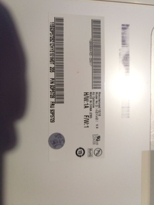 Матриця, екран для ноутбука lenovo, aser, del B140XW01 V9 AU Optronics