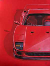 Rysunek - Ferrari F40