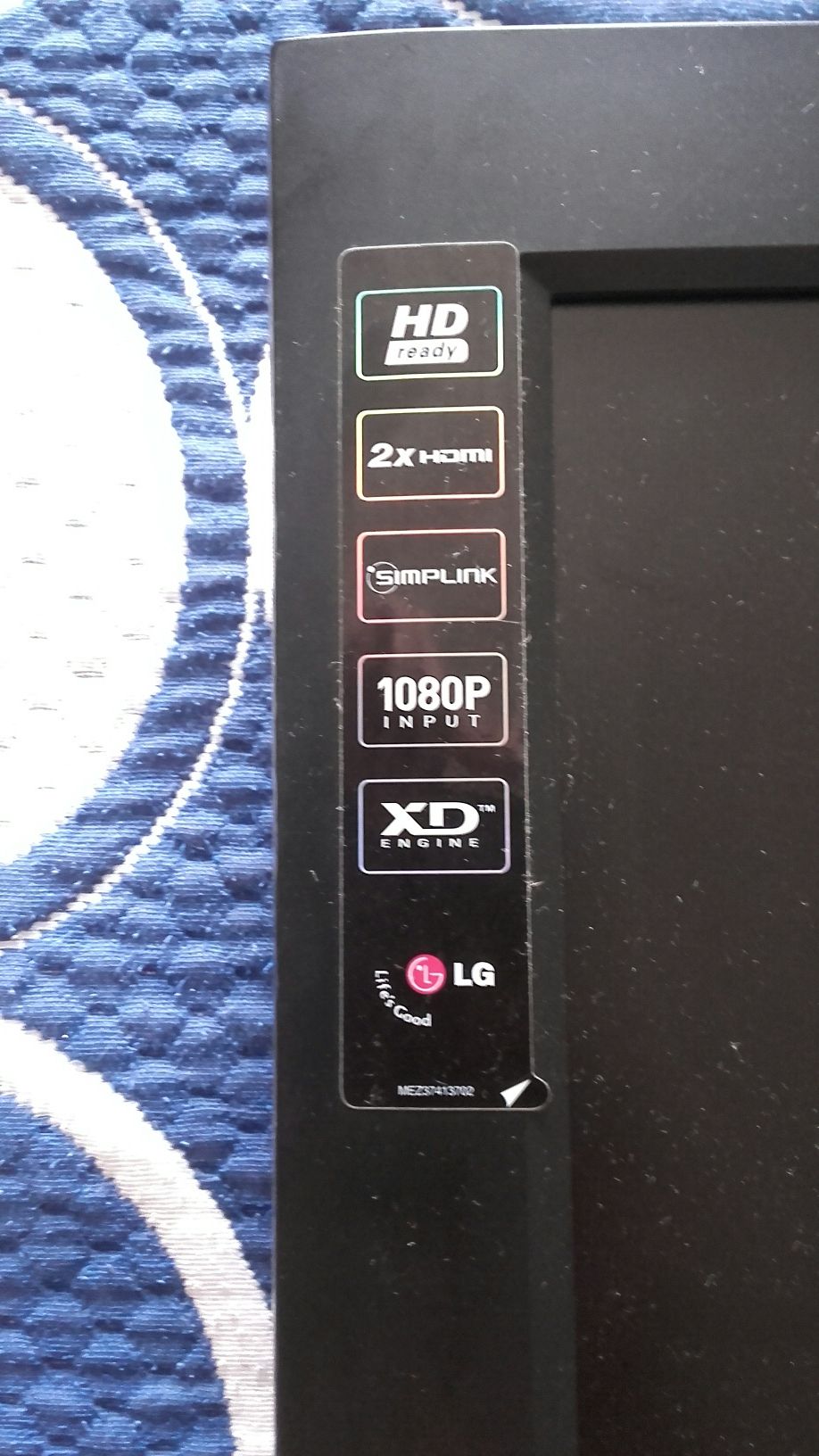 Televisão LG Avariada Para Arranjo/Peças Com Comando Original