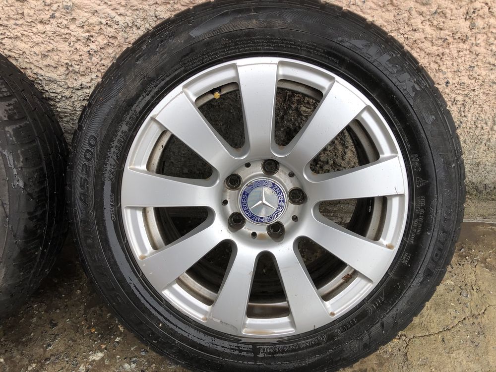 Продам диски R16 5:112 et45,5 original mercedes титанові