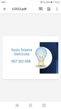 Paulo Teixeira - Eletricista