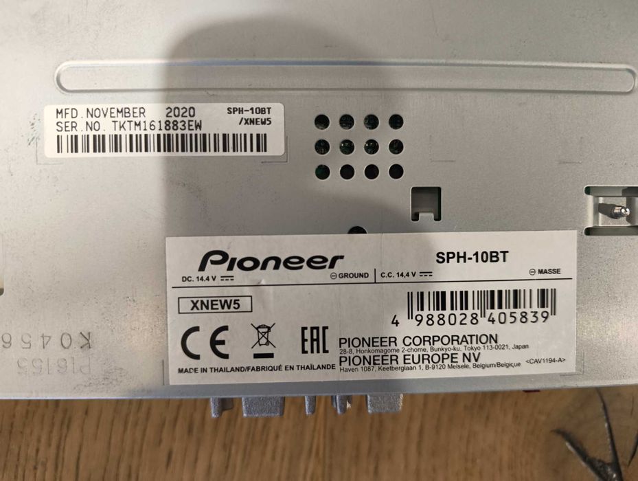 Sprzedam radio Pioneer SPH-10BT