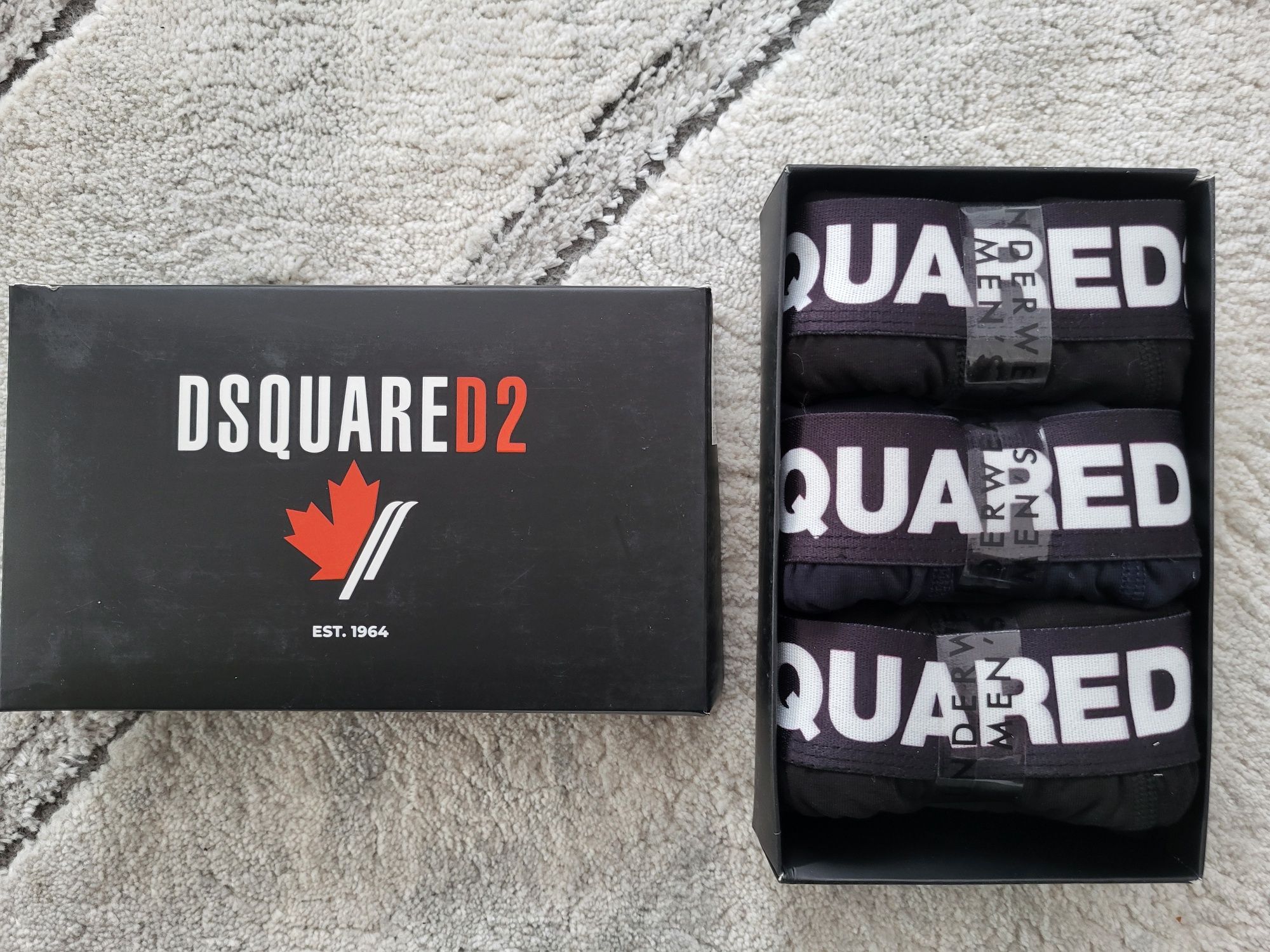 Bokserek  DSQUARED2 3 sztuki XL