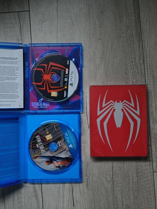 Kolekcja Spidermana PS4, PS5 + Steelbook