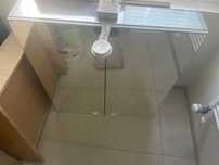 Szafka z lustrem do łazienki 80cm szeroka, 90cm wysoka - stan super.