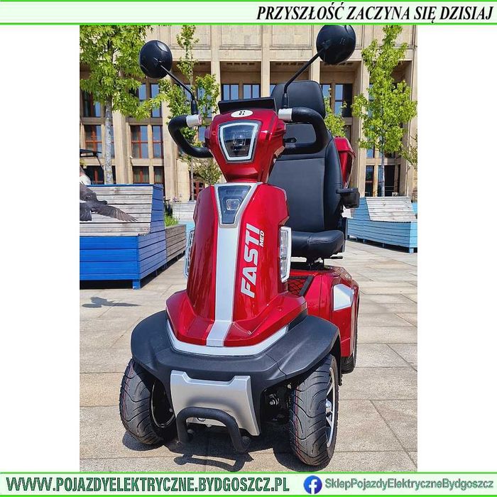 Nowy FASTI MED 4-kołowy pojazd elektryczny ułatwiający poruszanie