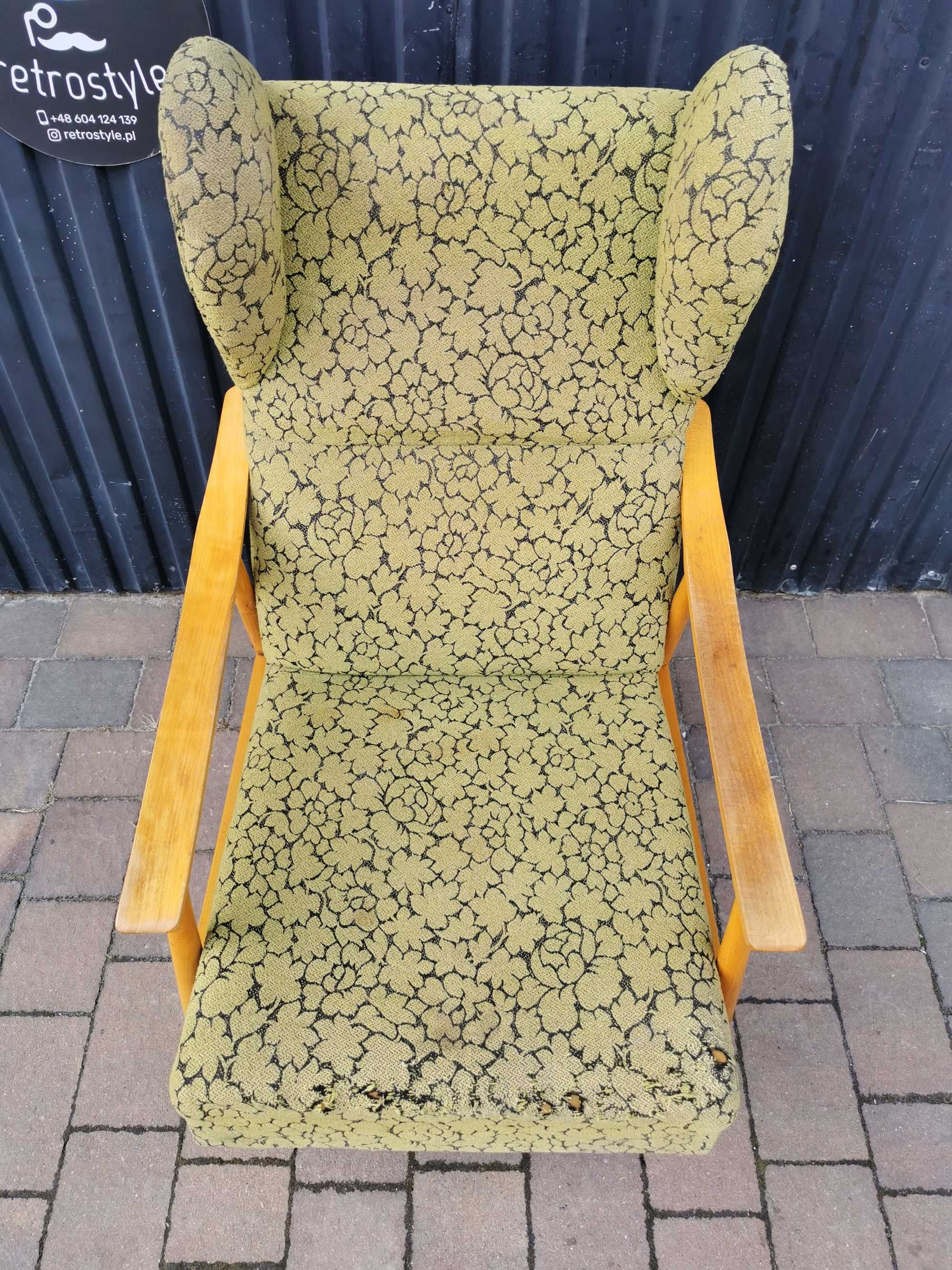 Fotel USZAK, Jitona- Czechosłowacja '60, PRL design, Retro