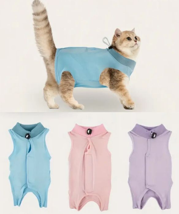 Camisola Body para gata cadela - esterilização etc
