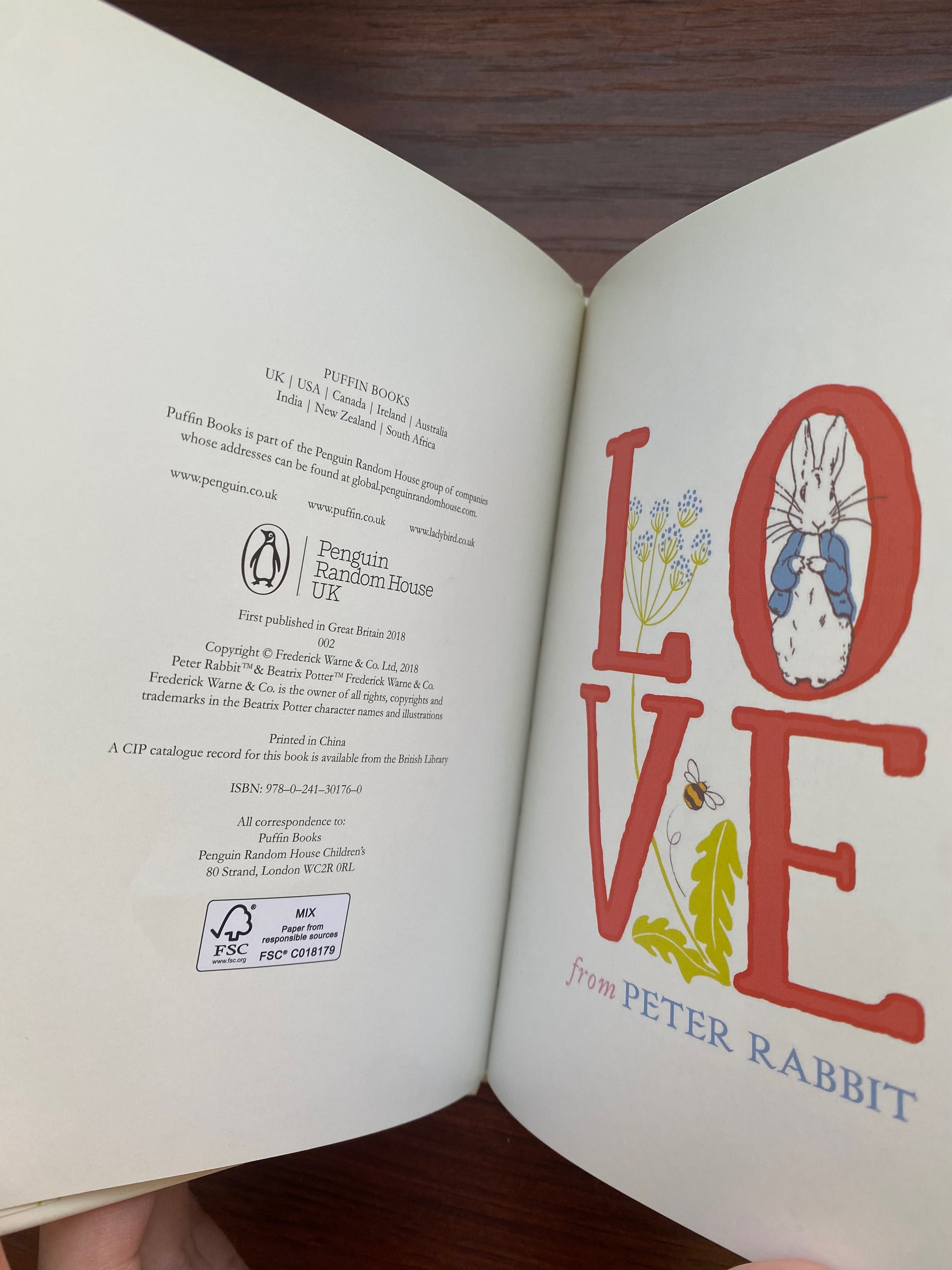 Нова книга англ Беатрікс Поттер Любов Кролик Пітер Love f Peter Rabbit