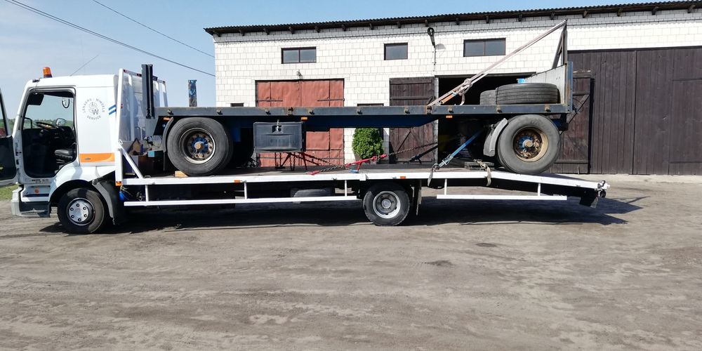 Autolaweta ciężarowa do 7t, transport maszyn rolniczych i budowlanych