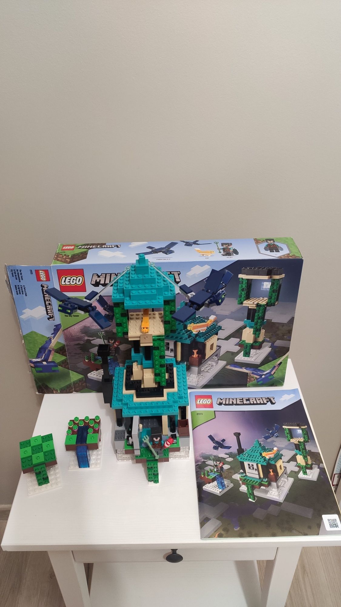 Klocki LEGO Minecraft 21173 Podniebna wieża kompletny