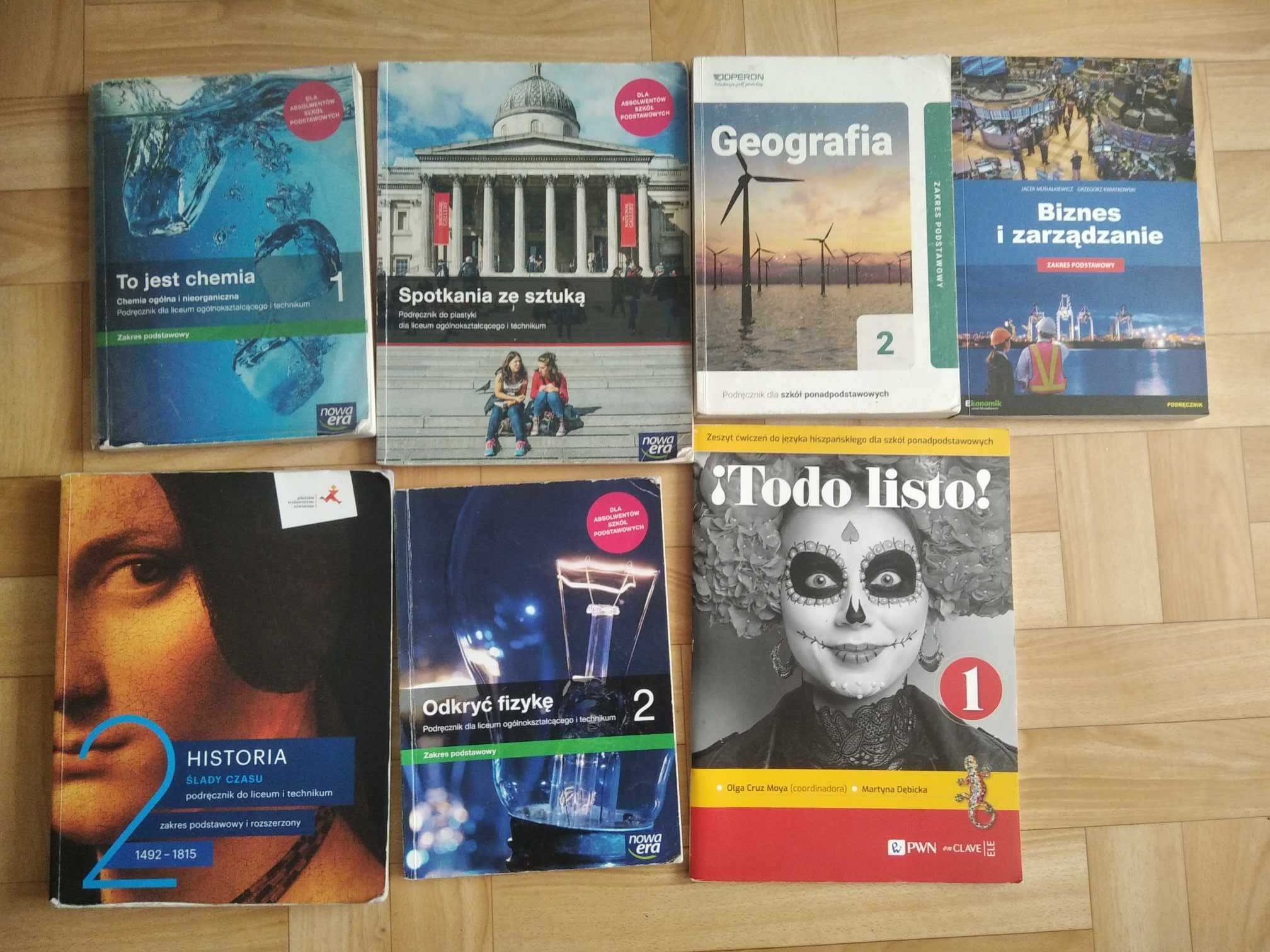 Podręczniki 1-2 klasa liceum technikum