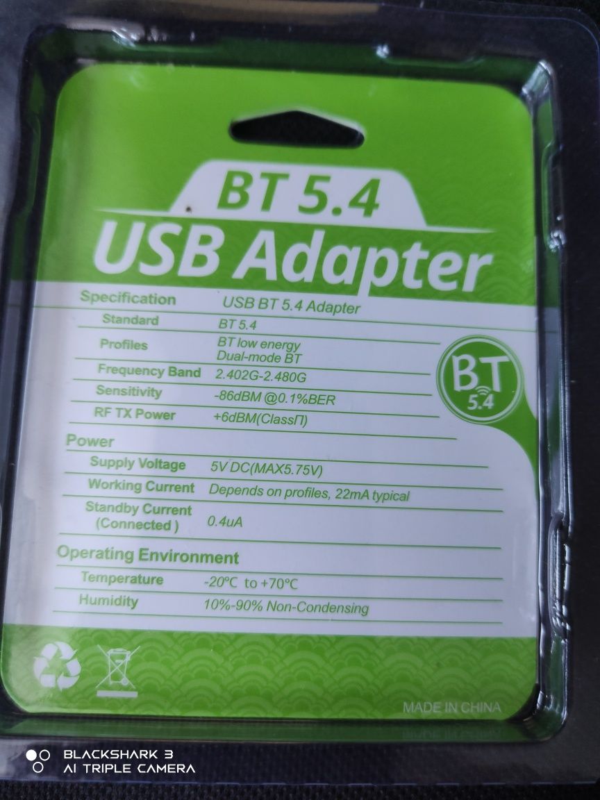 Adapter bluetooth 5,4