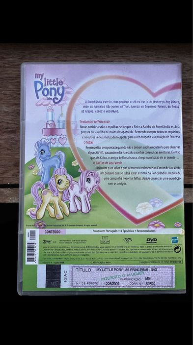 DVD My Little Poney - As Princesas
