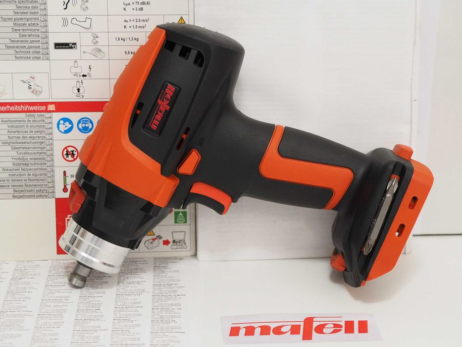 MAFELL ASB-18 wkrętarka z udarem Bezszczotkowa Najnowsza 130Nm