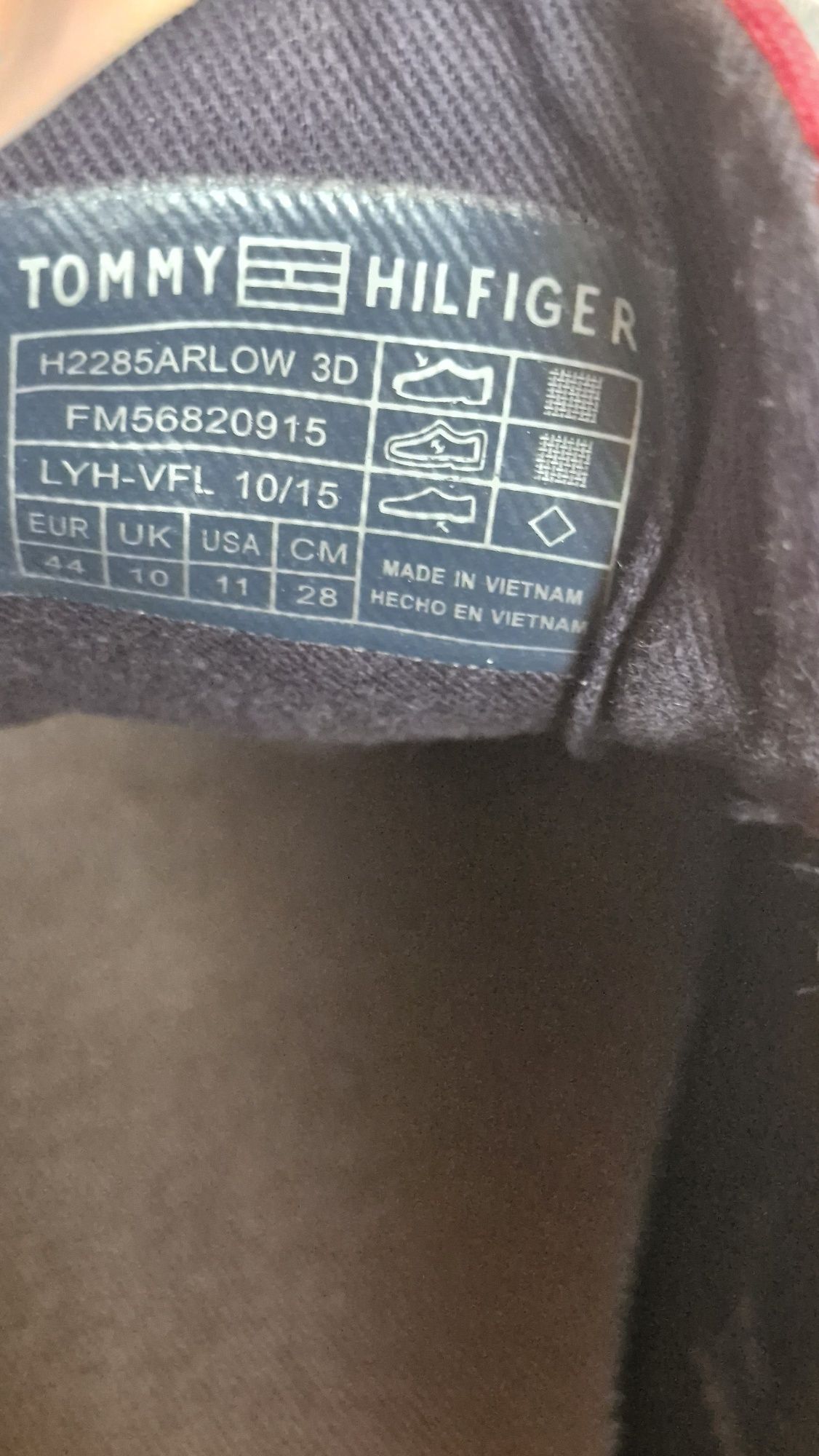 Кеди чоловічі Tommy Hilfiger 43p