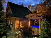 Domek do wynajęcia z widokiem BALIA BASEN jacuzzi góry jezioro weekend