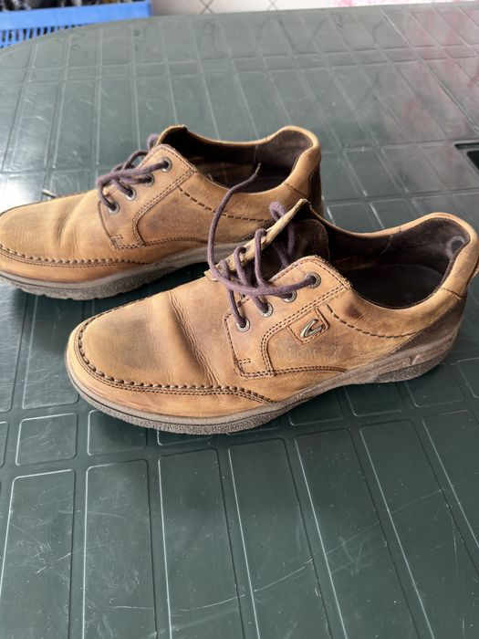 Sapatos em pele homem “Camel”