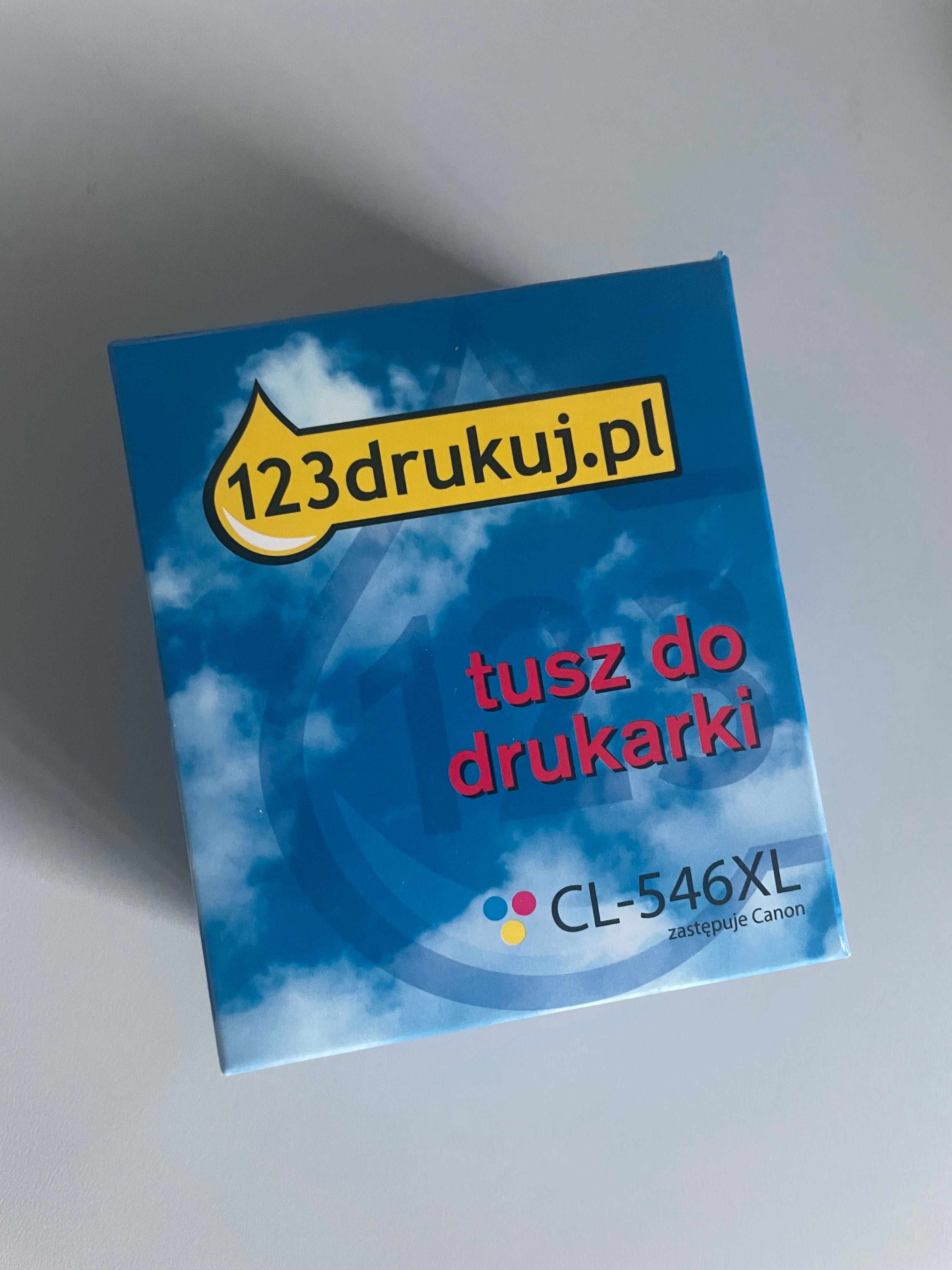 OKAZJA tusz do CANON CL-546XL kolorowy zamiennik powiększony 123drukuj