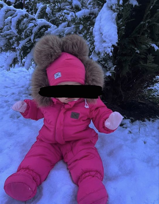 Детский зимний комбинезон