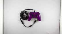 POWERA - Purple Przewodowy Mini GamePad Kontroler do Xbox 360/One/S