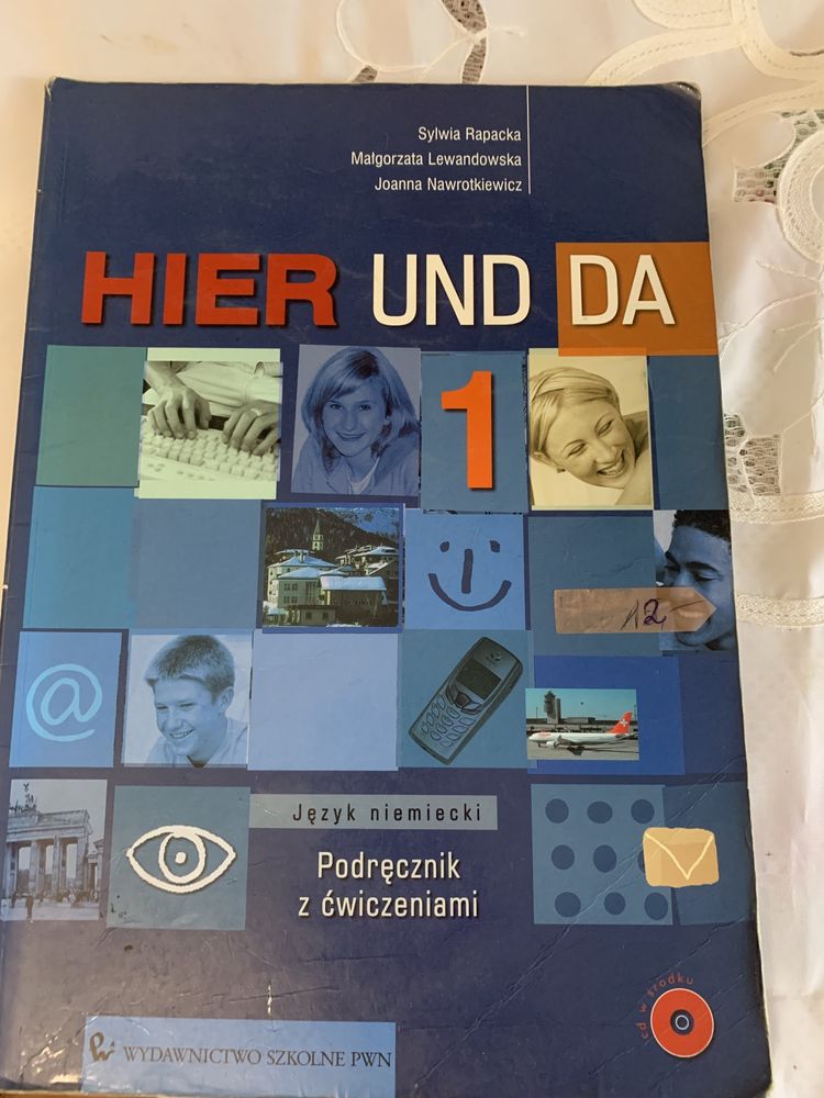 Hier Und Da 1, podręcznik z ćwiczeniami, język niemiecki