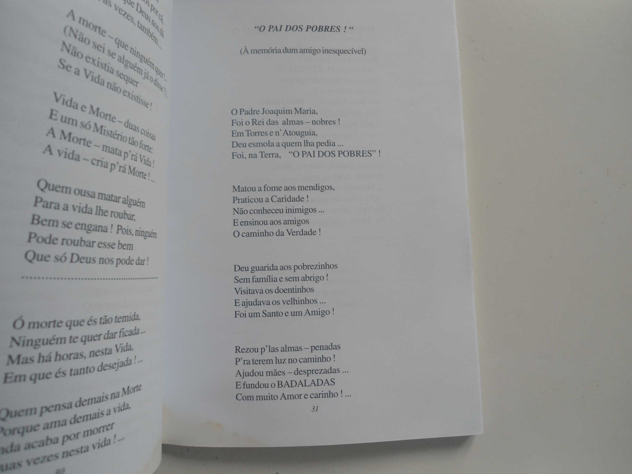 Pedaços de mim que a vida arrancou (Poemas) de Abílio Santos