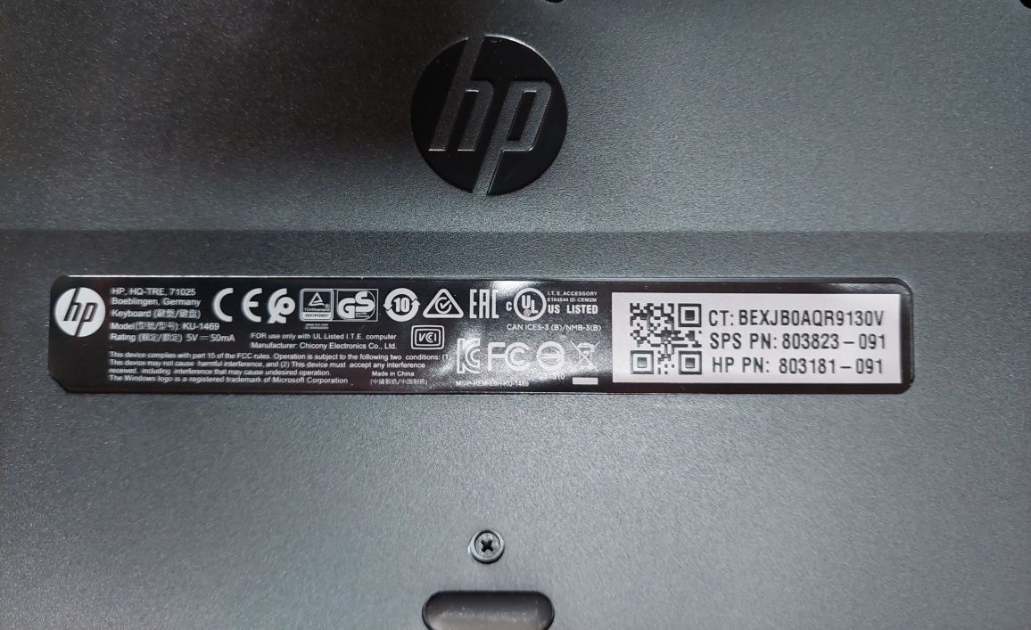 Klawiatura hp nowa usb