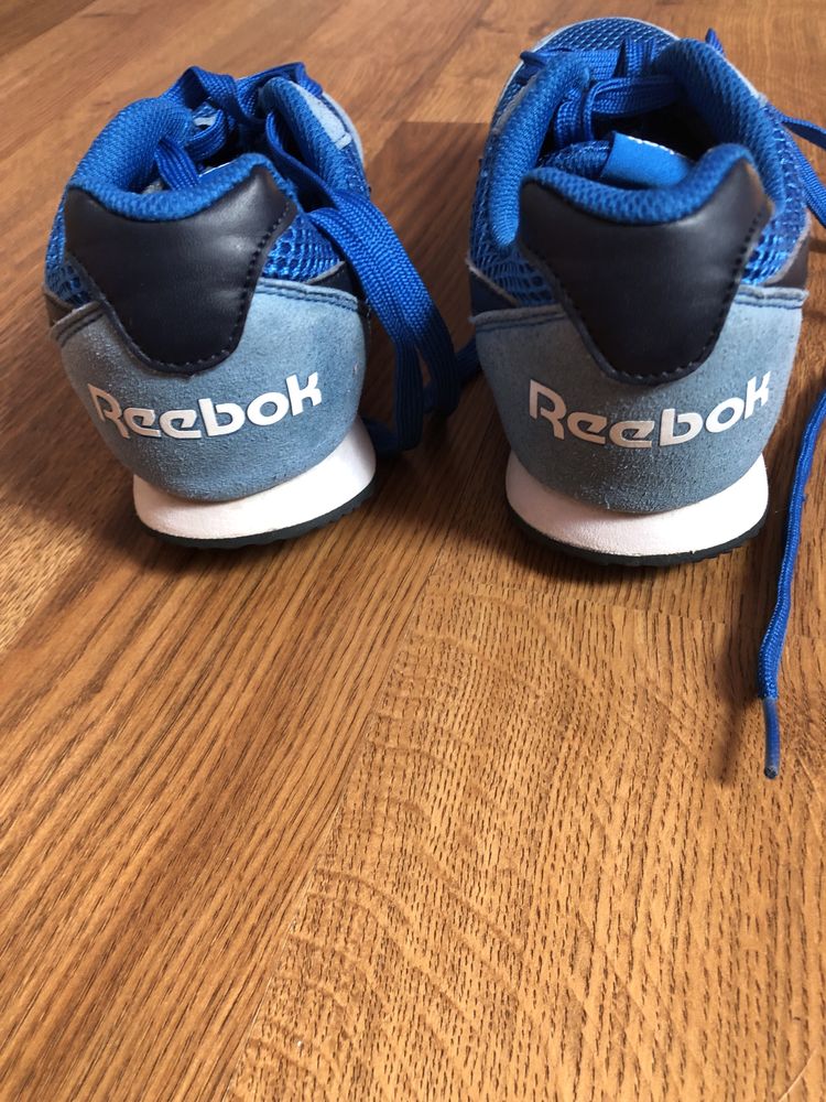 Męskie chłopięce buty sportowe  Reebok 39 niebieskie