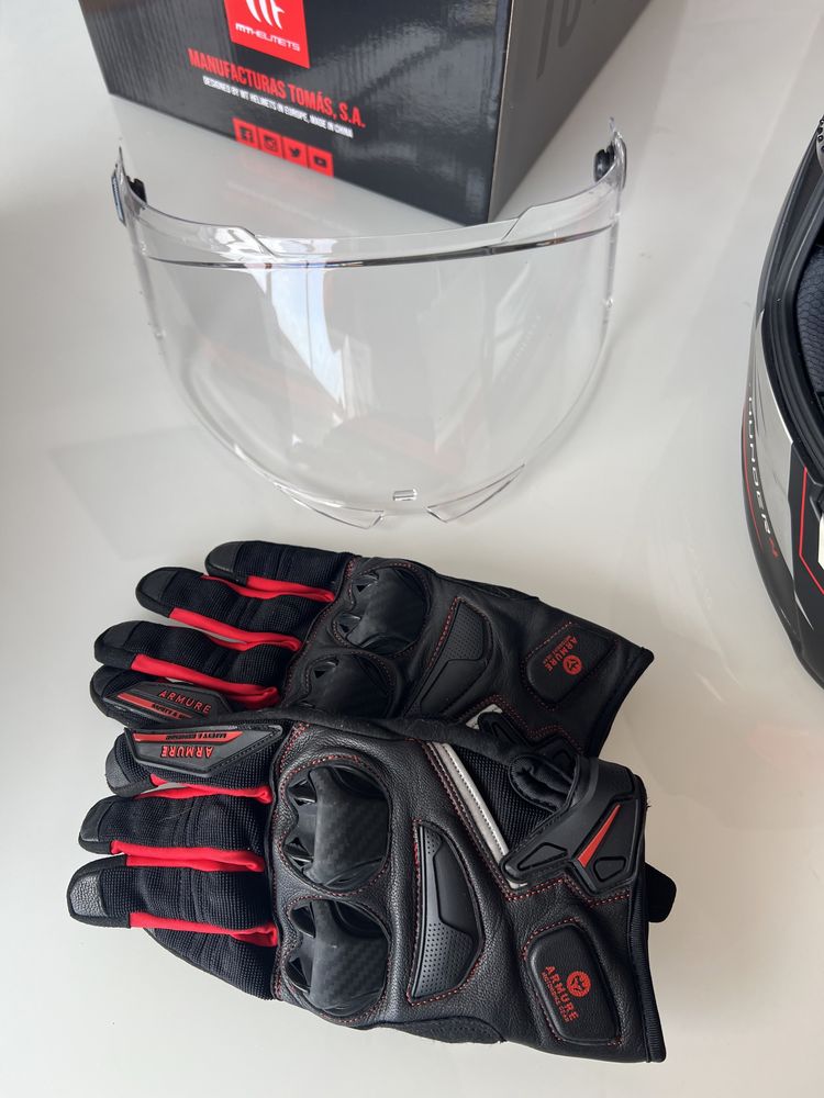 Oportunidade! Capacete MT + Cardo Spirit HD