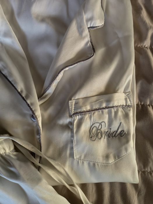 Pijama de noiva branco