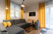 Apartament w centrum z widokiem na Szrenicę.