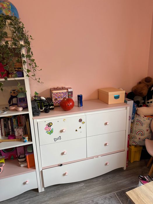 Meble dla dziewczynek okazja cena za wszystkie meble bez zabawek