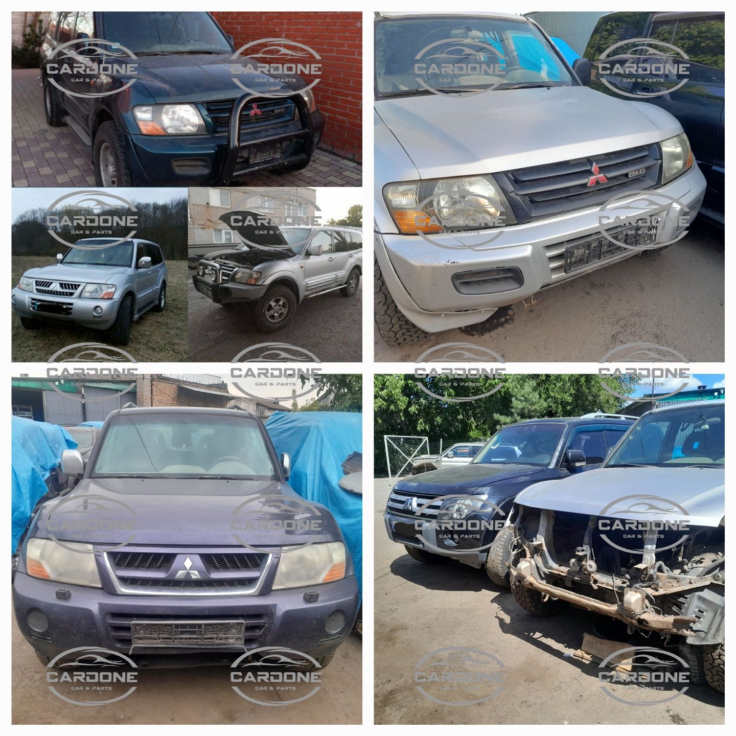 Разборка Mitsubishi Pajero Wagon 2,3,4 1991-2022