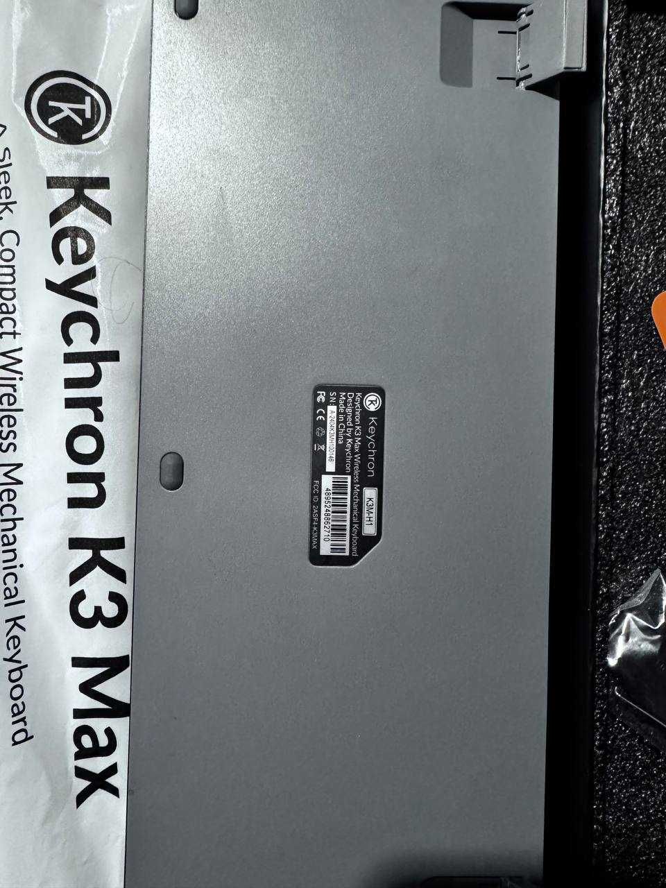 Клавіатура Keychron K3 Max| Бездротова, Low Profile, QMK/VIA | Як нова
