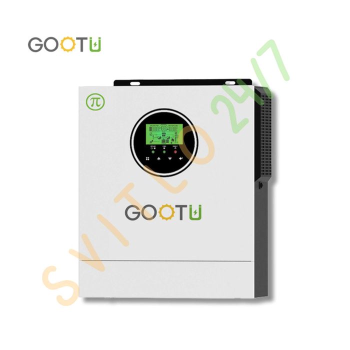 Інвертор гібридний GOOTO off grid 2 кВ 12 вольт в наявності