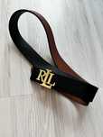 Pasek dwustronny Ralph Lauren czarny/brązowy