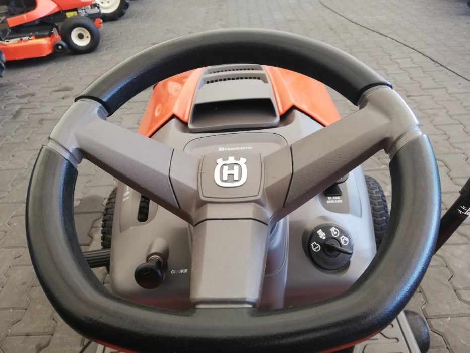 kosiarka traktorek kosz Husqvarna Kawasaki pompa automatyczna skrzynia