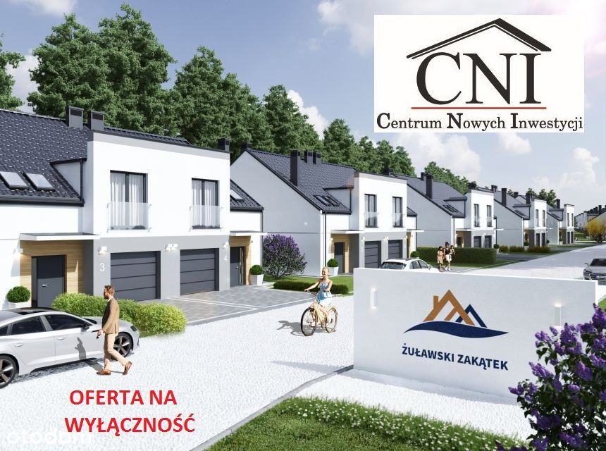 Nowoczesny dom z garażem w spokojnej okolicy