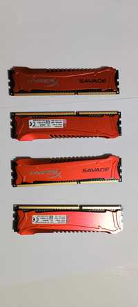 Pamięci RAM HyperX Savage CL9 (4x4GB)