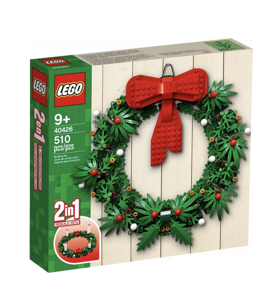 Lego 40426 wieniec Bożonarodzeniowy 2w1 Exclusive edycja limitowana!!!