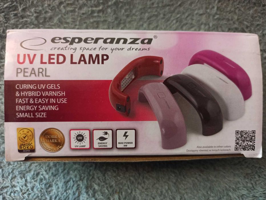 esperanza - Lampa UV LED do paznokci PEARL 9W - biała