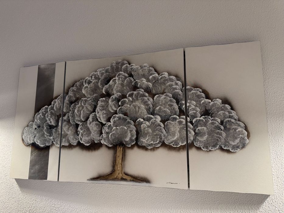 Quadro triplo Árvore