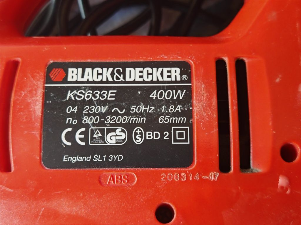 Wyrzynarka Black&Decker KS 633E