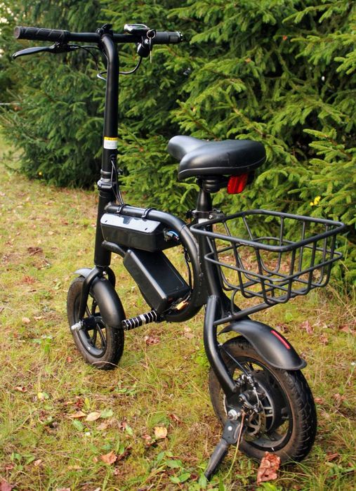 WySyŁkA NOWA hulajnoga 12" zasięg 50km Li-ion 36V 9Ah manetka 350W 700