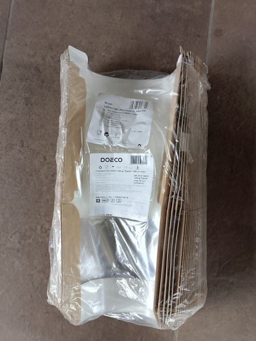 Opakowania/boxy do jedzenia