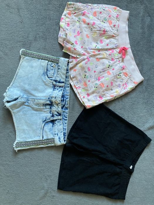 Spodenki, spodnie, bluzki - 158 cm i 158/164 cm
