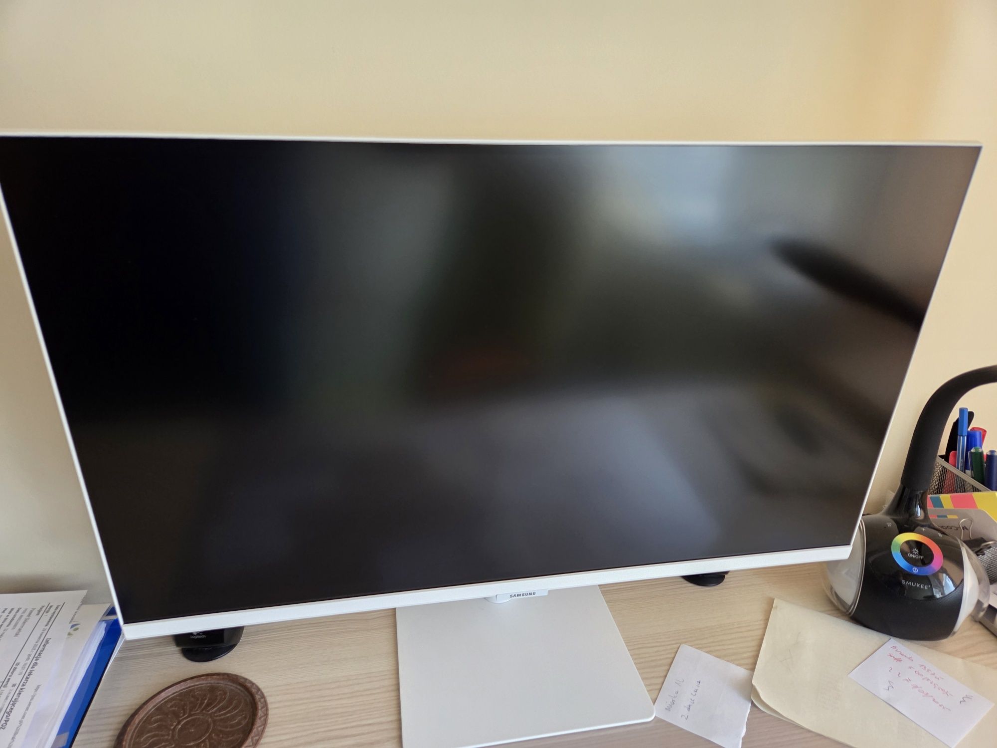 Monitor Samsung Smart M50B Biały 27