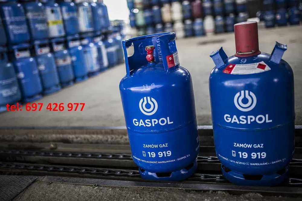 Dostawa Gazu Butle gazowe 11kg, GASPOL Ozorków ,Stryków , Piątek